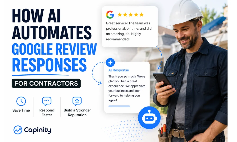 How AI Automates Google Review Responses for Contractors