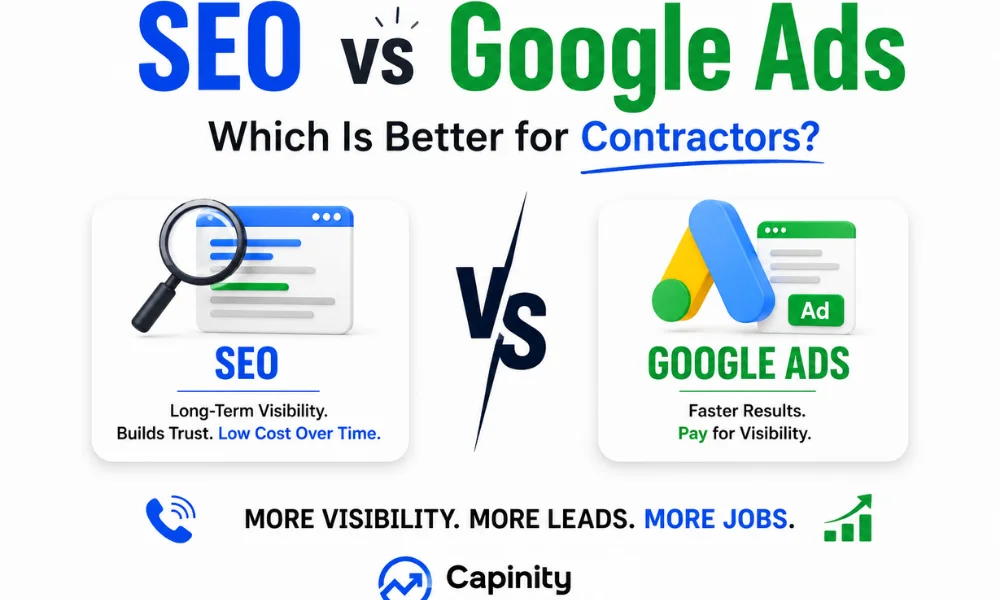 SEO vs Google Ads for Contractors Which One Should You Choose