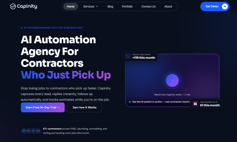 AI Automation Agency for Contractors Who Just Pick Up
